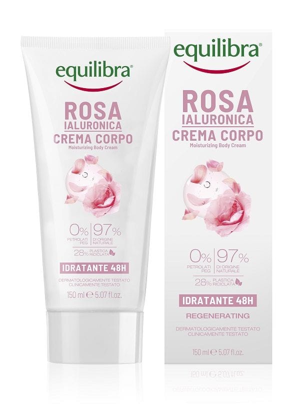 EQUILIBRA ROSA IALURONICA CREMA CORPO IDRATANTE 48H 150 ML