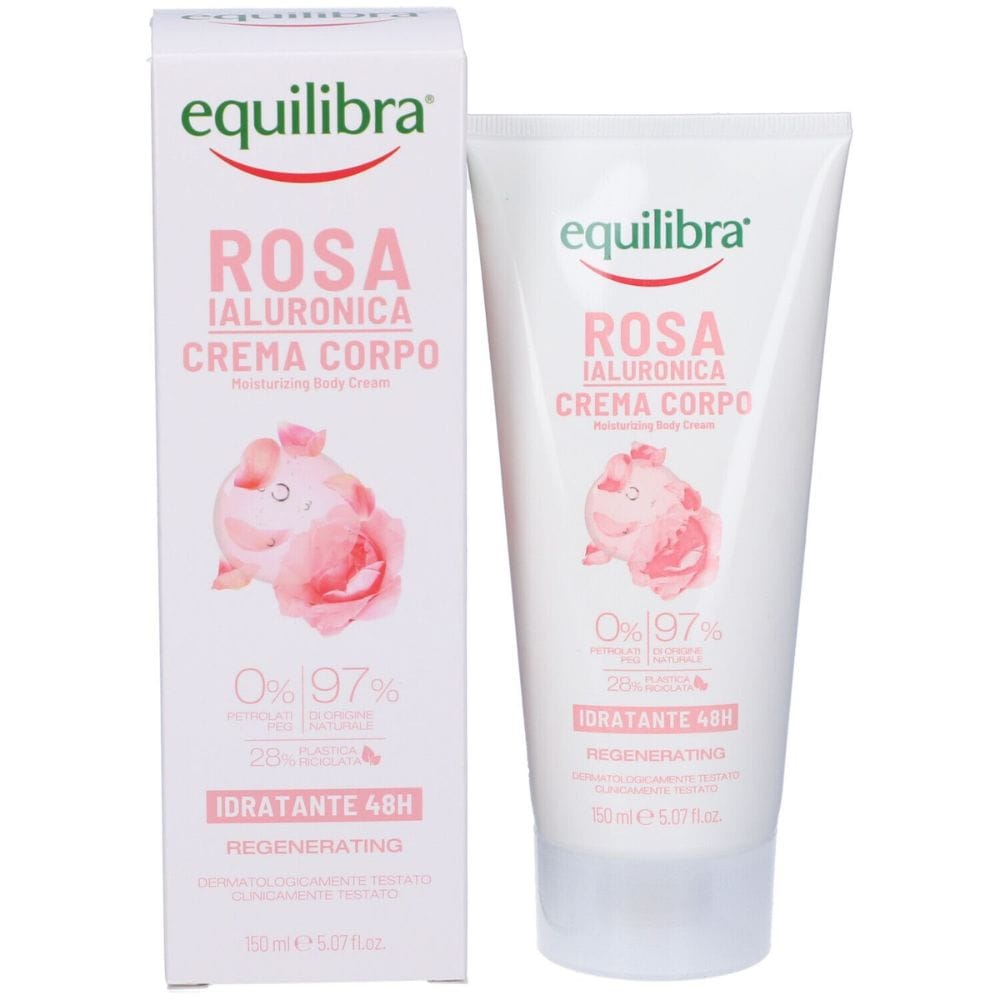 EQUILIBRA ROSA IALURONICA CREMA CORPO IDRATANTE 48H 150 ML