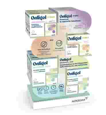 ONLIGOL EXPO BANCO PIENO 12 ONLIGOL 20 BUSTINE + 9 ONLIGOL FIBRE PESCA 20 BUSTINE + 3 ONLIGOL FIBRE PRUGNA 20 BUSTINE