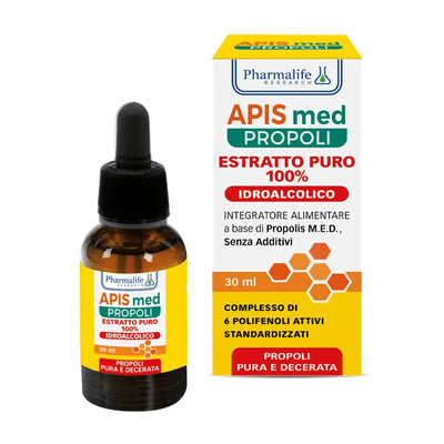 APIS MED PROPOLI ESTRATTO PURO IDROALCOLICO 30 ML