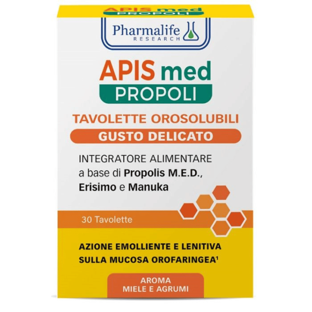 APIS MED PROPOLI DELICATO 30 COMPRESSE