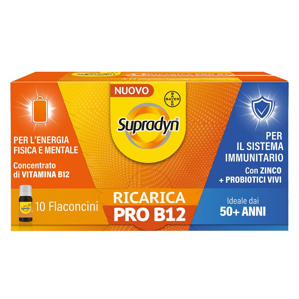 Supradyn Ricarica Pro B12 10 Flaconcini