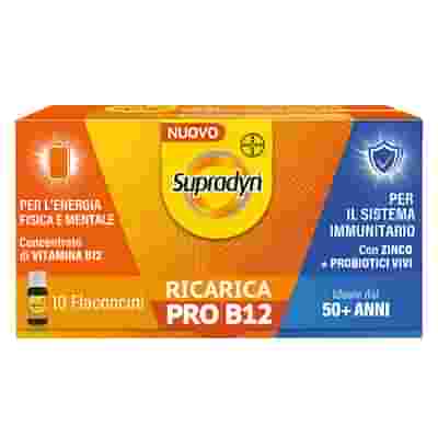 SUPRADYN RICARICA PRO B12 10 FLACONCINI