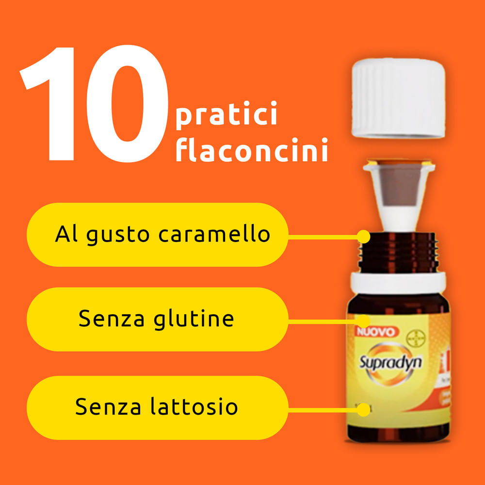 SUPRADYN RICARICA PRO B12 10 FLACONCINI