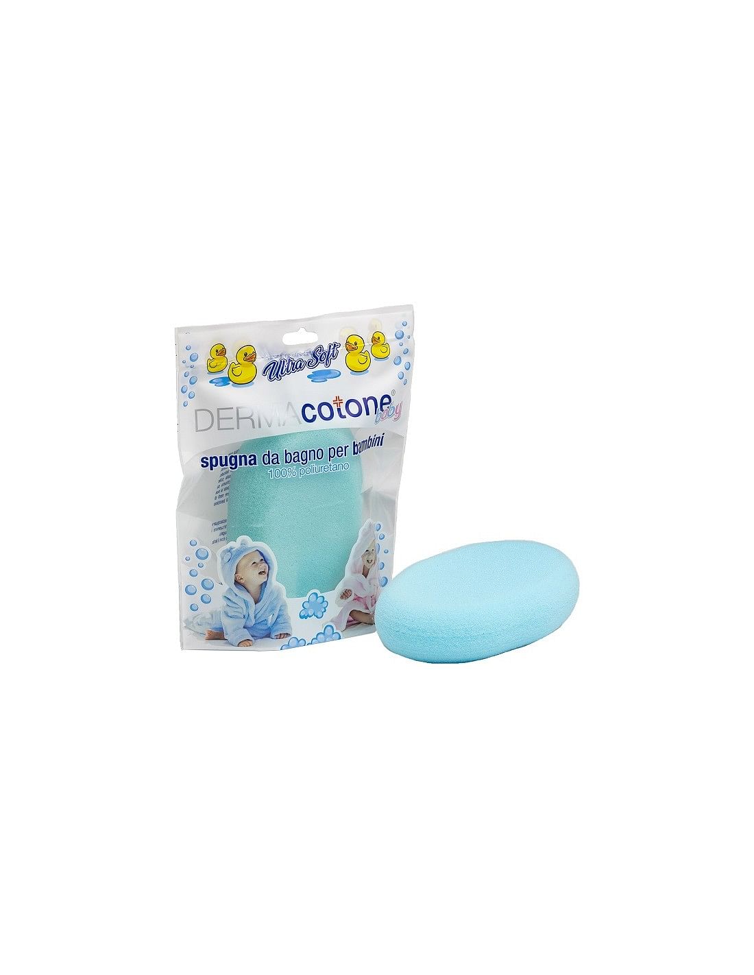 Dermacotone Baby Spugna Ultra Soft Blu