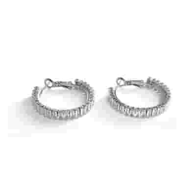 MYLOVLY GIOIELLI ICE ORECCHINO PUNTO LUCE BAGUETTE