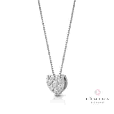 MYLOVLY GIOIELLI ICE ORECCHINO PUNTO LUCE CUORE 7MM