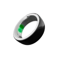 NIAH MOON SMART RING DIAMETRO 17,4 MM FUNZIONE TOUCH E HEALTH CARE NERO