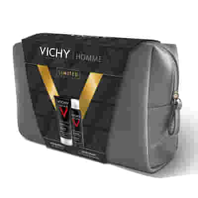 HOMME POCHETTE NATALE 2024 1 GEL DOCCIA 200 ML + 1 SCHIUMA DA BARBA 200 ML