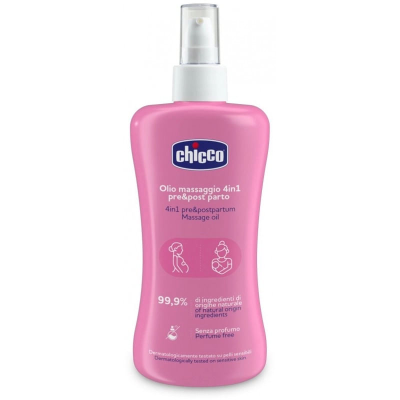 CHICCO OLIO MASSAGGIO 4 IN 1 PRE&POST PARTO 222 ML