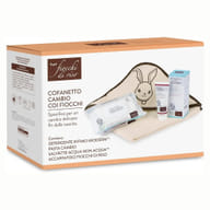 FIOCCHI DI RISO COFANETTO CAMBIO DETERGENTE INTIMO MIODERM 240 ML + PASTA CAMBIO 100 ML + ACQUA NON ACQUA SALVIETTE DETERGENTI 60 PEZZI