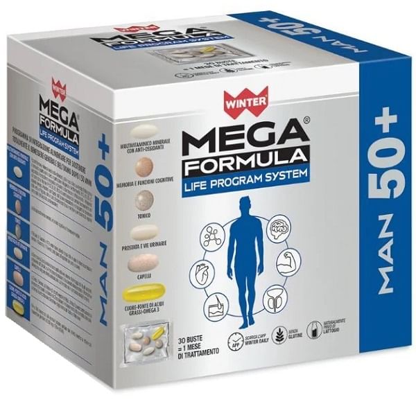 WINTER MEGA FORMULA LIFE PROGRAM SYSTEM MAN 50+ 30 BUSTINE