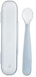 CHICCO CUCCHIAIO SILICONE CON CASE GRIGIO 6 MESI+