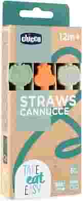CHICCO CANNUCCE SILICONE 12 MESI+