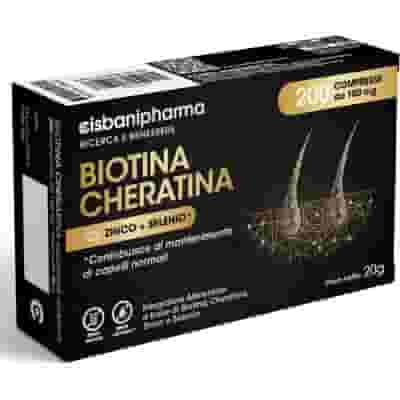 BIOTINA CHERATINA 200 COMPRESSE CISBANI PHARMA
