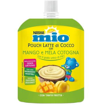Mio Pouch Latte Di Cocco Con Mango E Mela Cotogna 90 G