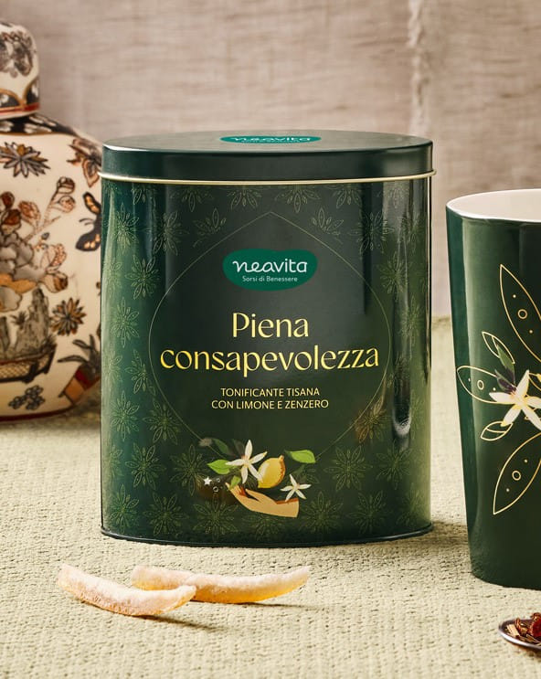 NEAVITA TISANA PIENA CONSAPEVOLEZZA FILTROSCRIGNO MINDFUL TEA