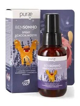 Purae Spray Bensonno Scacciamostri 70 Ml