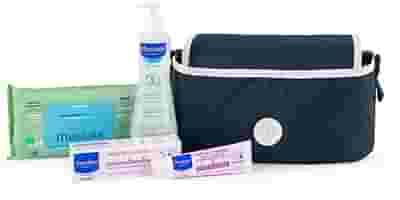 MUSTELA ORGANIZER PASSEGGINO SALVIETTE+FLUIDO+PASTA