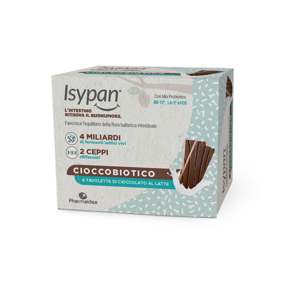 Isypan Cioccobiotico Latte 8 Pezzi-image