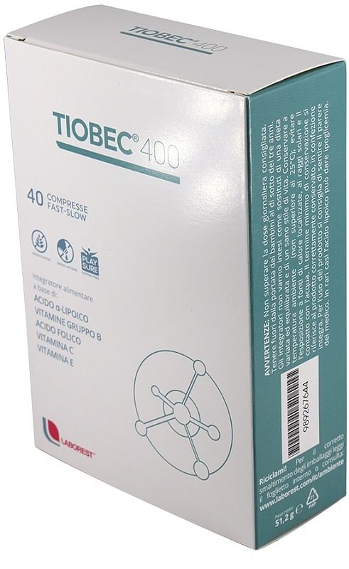 Tiobec 400 40 Compresse Fast Slow