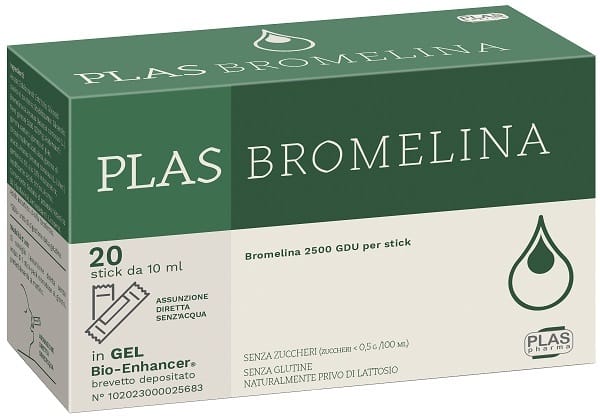 PLAS BROMELINA 20 STICK PACK
