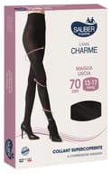 SAUBER CHARME COLLANT SUPERCOPRENTE 70 DENARI NERO 2
