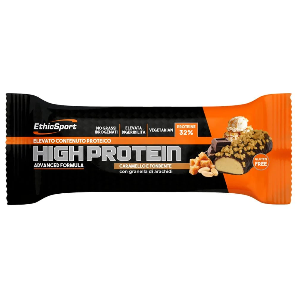 HIGH PROTEIN CARAMELLO FONDENTE 45 G