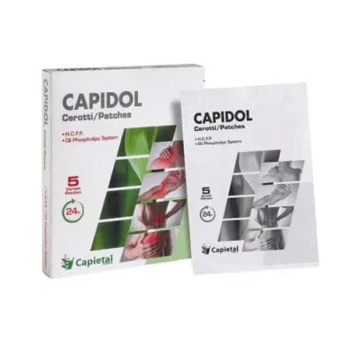 CAPIDOL CEROTTI DERMICI HIGH CONCENTRATION FROZEN PHOSPHOLIPO 5 PEZZI CAPIDOL CEROTTI DERMICI HIGH CONCENTRATION FROZEN PHOSPHOLIPO 5 PEZZI