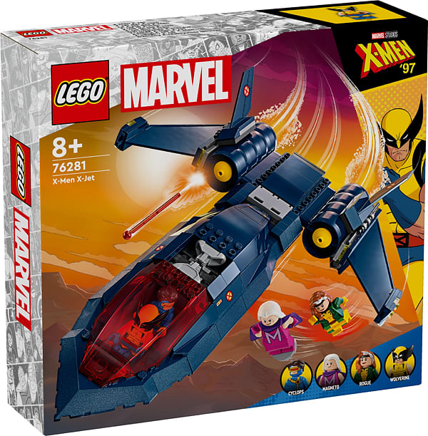 Lego Super Heroes Marvel X Jet Di X Men