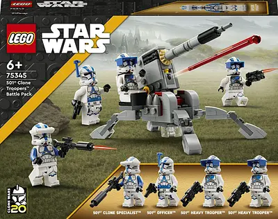 LEGO STAR WARS BATTLE PACK CLONE TROOPERS LEGIONE 501 LEGO STAR WARS BATTLE PACK CLONE TROOPERS LEGIONE 501