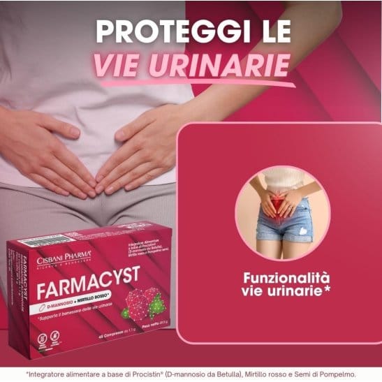 FARMACYST 45 COMPRESSE DA 1,1 G