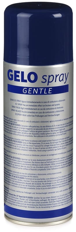GHIACCIO ISTANTENEO GELO SPRAY GENTLE 400 ML