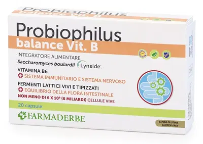 PROBIOPHILUS BALANCE VIT B 20 CAPSULE PROBIOPHILUS BALANCE VIT B 20 CAPSULE