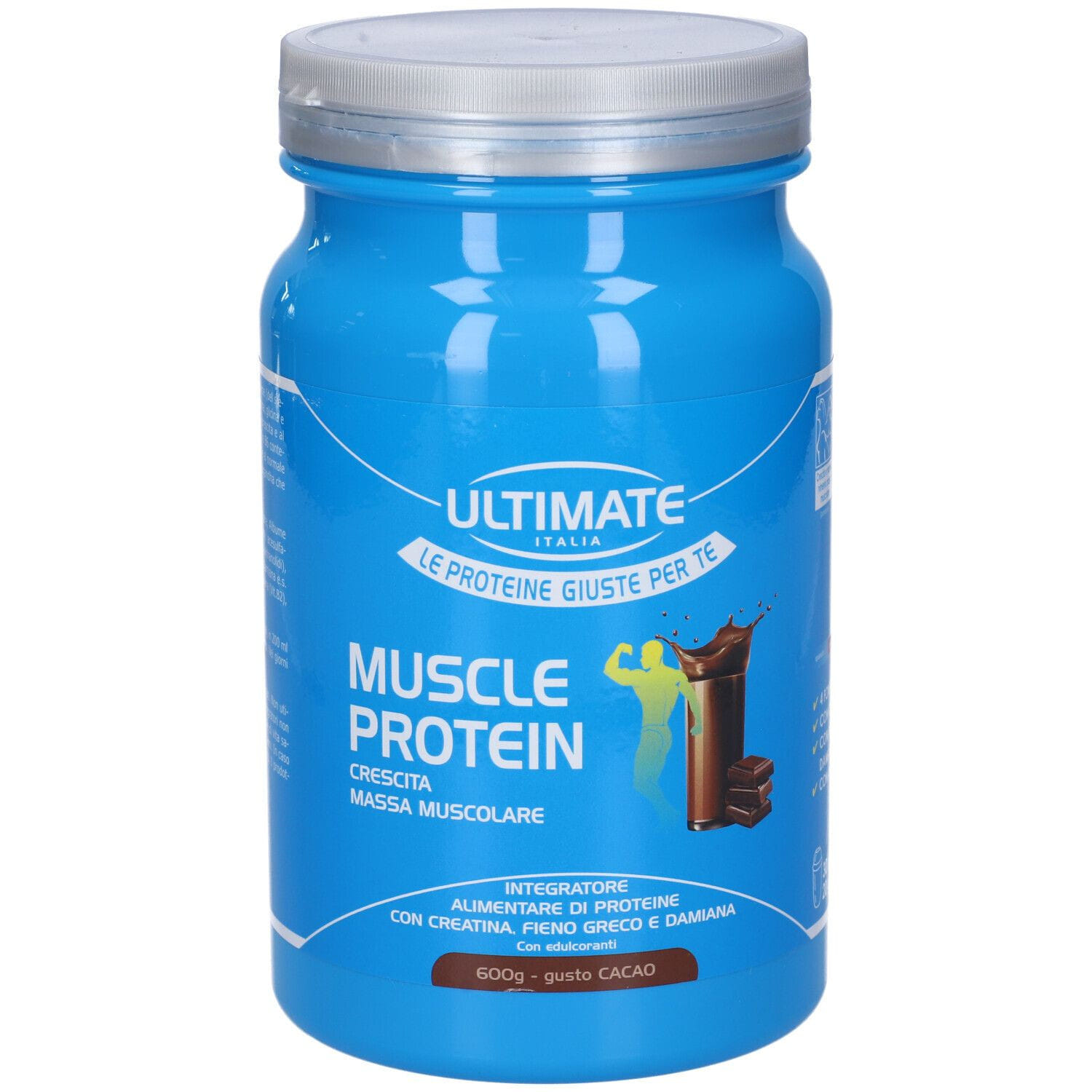 ULTIMATE ITALIA MUSCLE PROTEIN CACAO 600 G