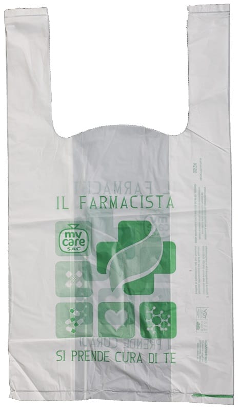 Sacme Shopper Bretella 27+8+8 X50 Cm 500 Pezzi