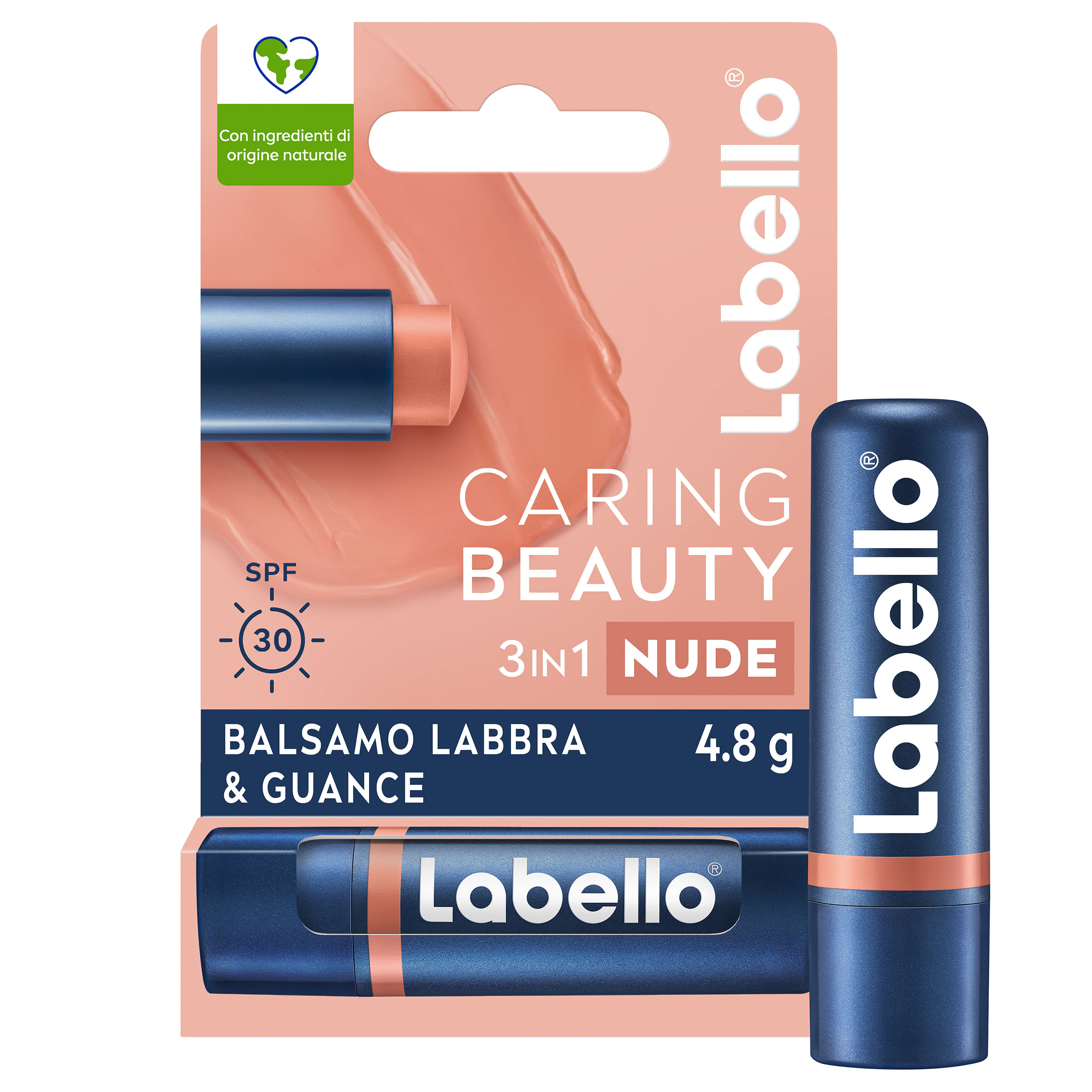 Labello Caring Beauty Nude 4,8 G