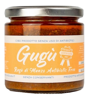 Gugu' Ragu' Manzo Antibiotic Free 210 G