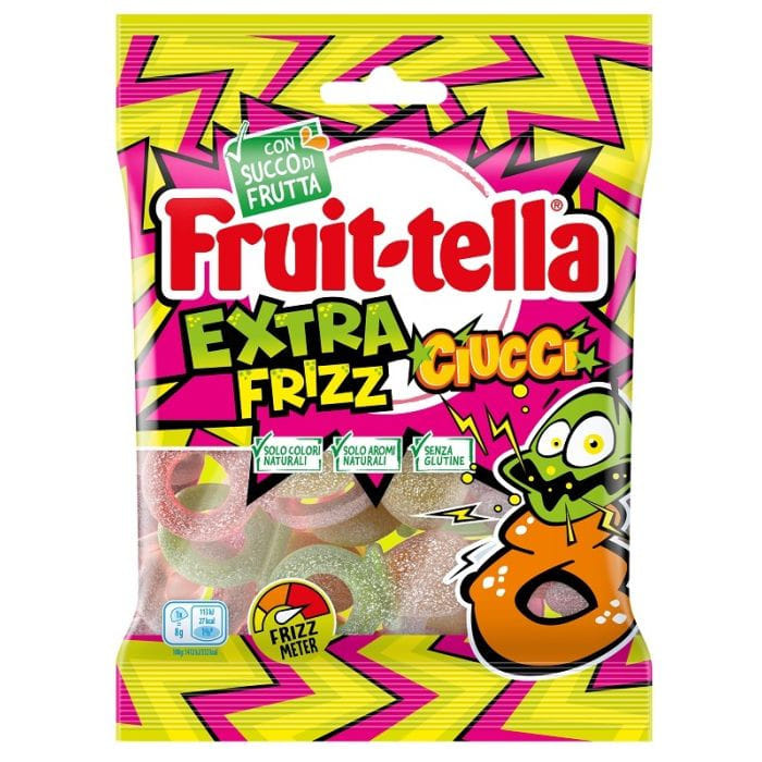 FRUITTELLA EXTRA FRIZZ CIUCCI 90 G