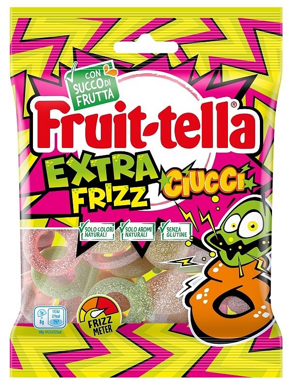 Fruittella Extra Frizz Ciucci 90 G