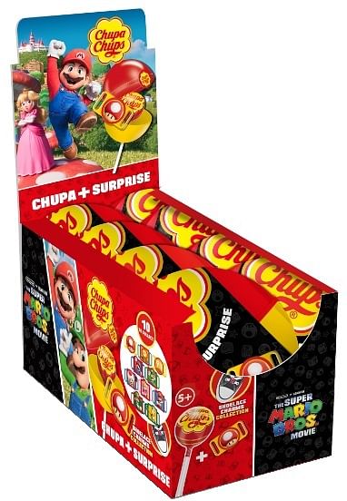 Chupa Chups Surprise Mario Bross 12 G