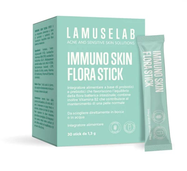 LAMUSELAB IMMUNO SKIN FLORA STICK 30 BUSTINE
