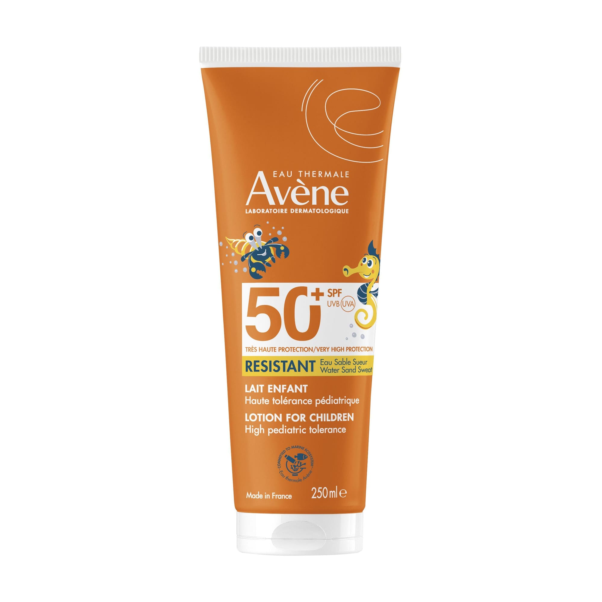 Eau Thermale Avene Solare Latte Bambino Spf 50+ 250 Ml Nuovo Pack