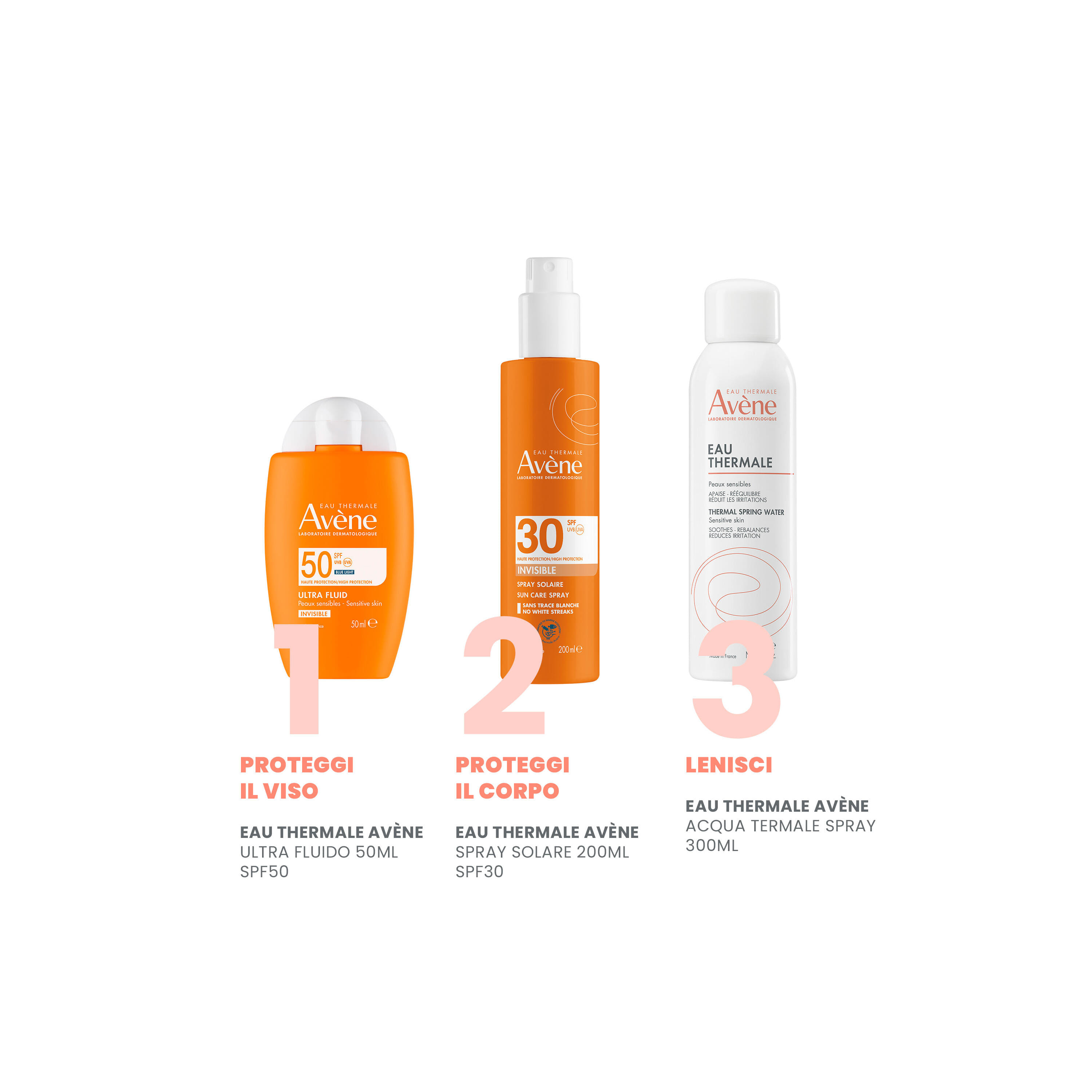 EAU THERMALE AVENE SOLARE SPRAY SPF 30 200ML NUOVO PACK