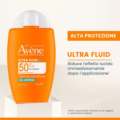 EAU THERMALE AVENE SOLARE ULTRA FLUID OIL CONTR SPF 50 50ML EAU THERMALE AVENE SOLARE ULTRA FLUID OIL CONTR SPF 50 50ML