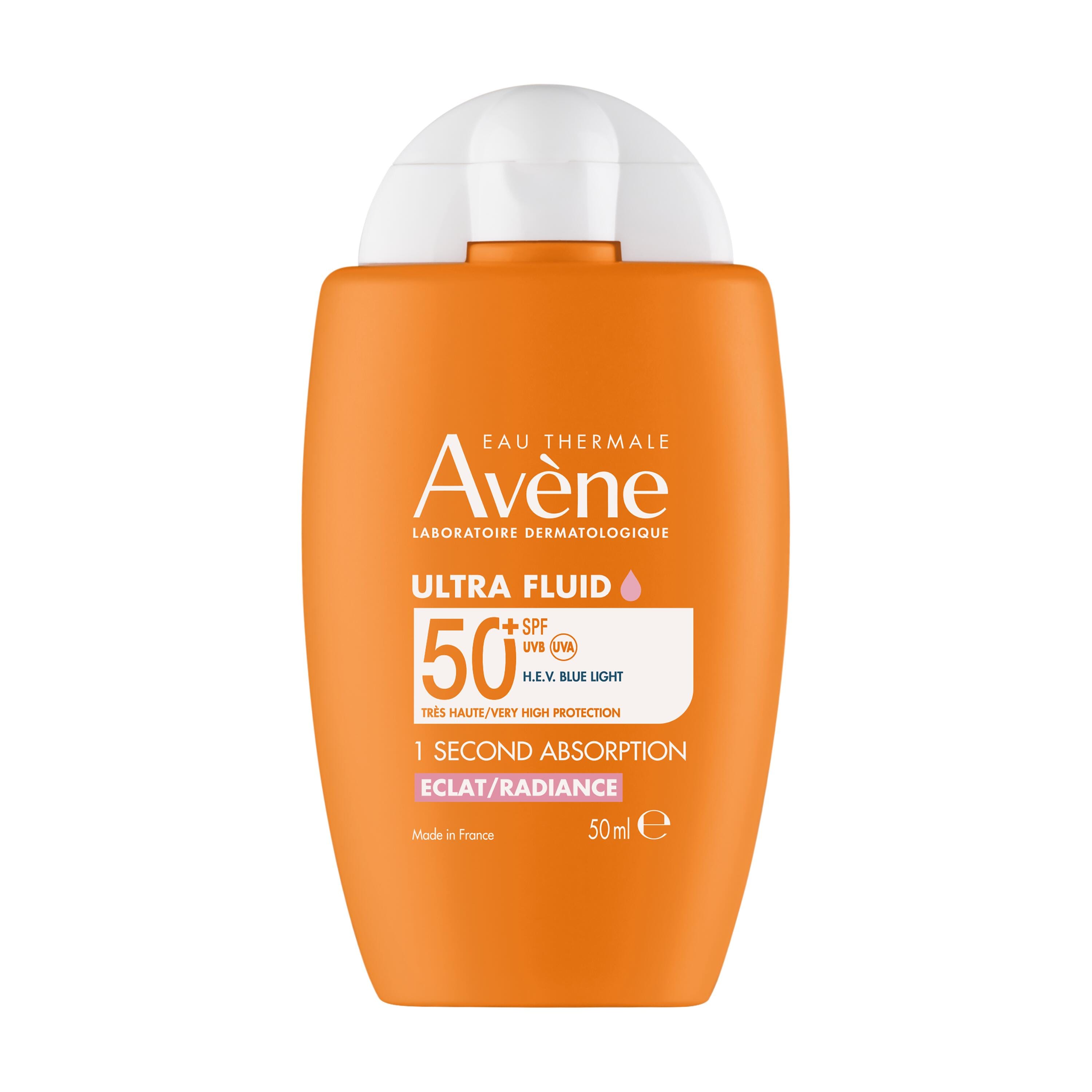 EAU THERMALE AVENE SOLARE ULTRA FLUID LUMINOSITA' SPF 50+ 50 ML