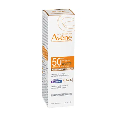EAU THERMALE AVENE SOLARE FLUIDO COL ANTIMACCHIE SPF 50+ 40 ML EAU THERMALE AVENE SOLARE FLUIDO COL ANTIMACCHIE SPF 50+ 40 ML