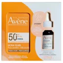 EAU THERMALE AVENE SOLARE ULTRA FLUID PERF SPF50+ 50 ML + VITAMIN ACTIV CG SIERO 10 ML