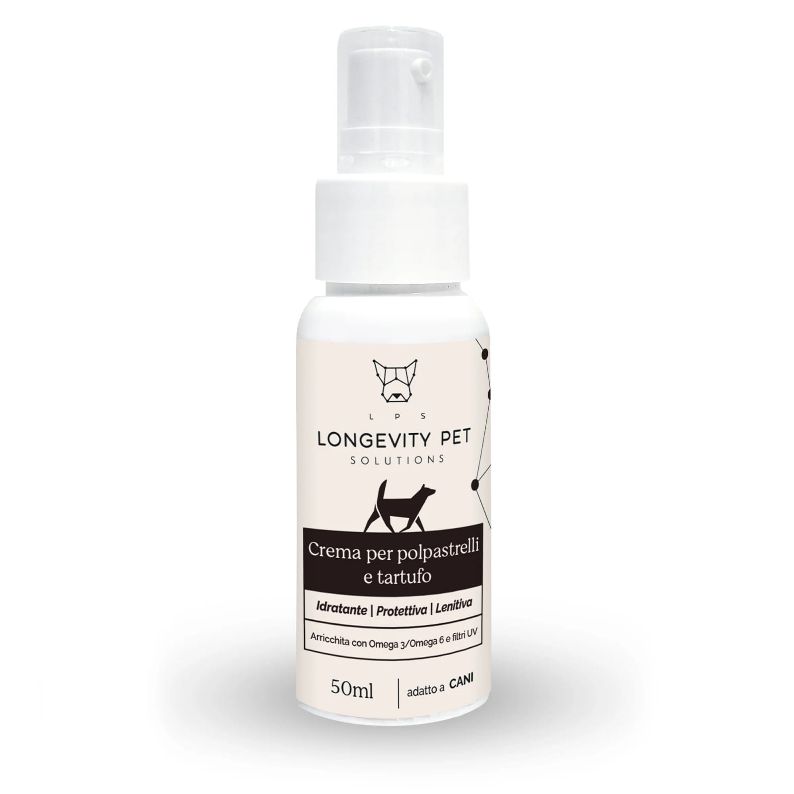 LONGEVITY PET CREMA POLPASTRELLI TARTUFO 50 ML