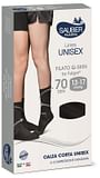SAUBER PHARMA UNISEX QSKIN CALZA CORTA 70 NERO SMALL